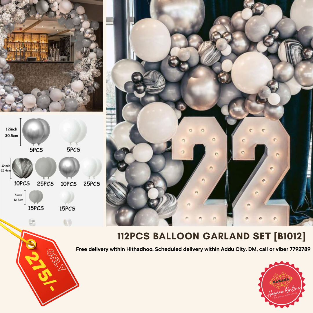 112pcs Balloon garland set [B1012]