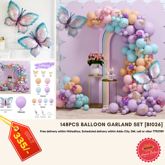 148pcs Balloon garland set [B1026]