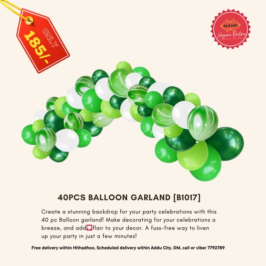 40 pcs Balloon garland [B1017]