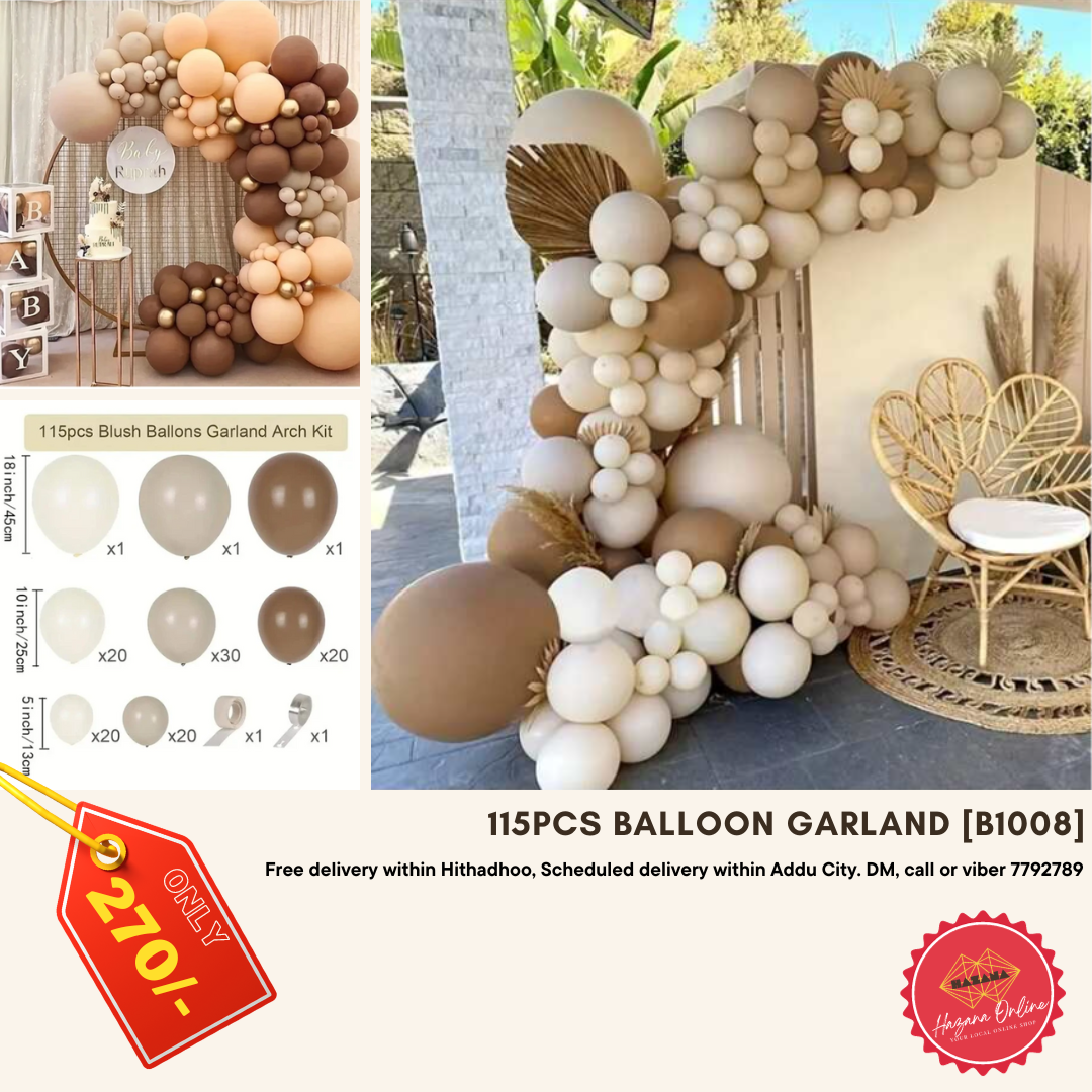 115pcs Balloon garland [B1008]