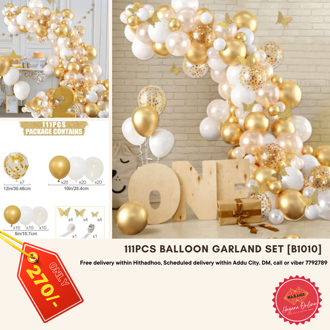 111pcs Balloon garland set [B1010]
