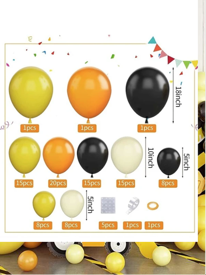 92pcs Mixed Color Balloon Garland [#807]